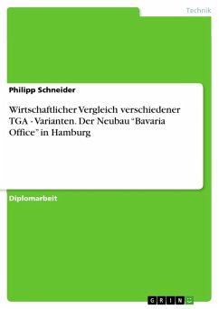 buecher Wirtschaftlicher Vergleich verschiedener TGA - Varianten am Beispiel des Neubaus … von Philipp Schneider - bücher.de