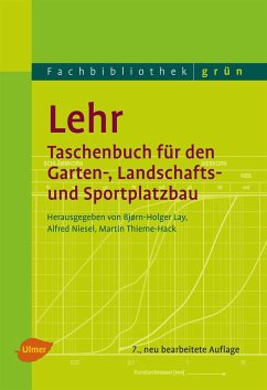 buecher Lehr - Taschenbuch für den Garten- Landschafts- und Sportplatzbau (eBook PDF) von Bjørn-Holger Lay; Alfred Niesel; Martin Thieme-Hack - bücher.de Große Rabatte